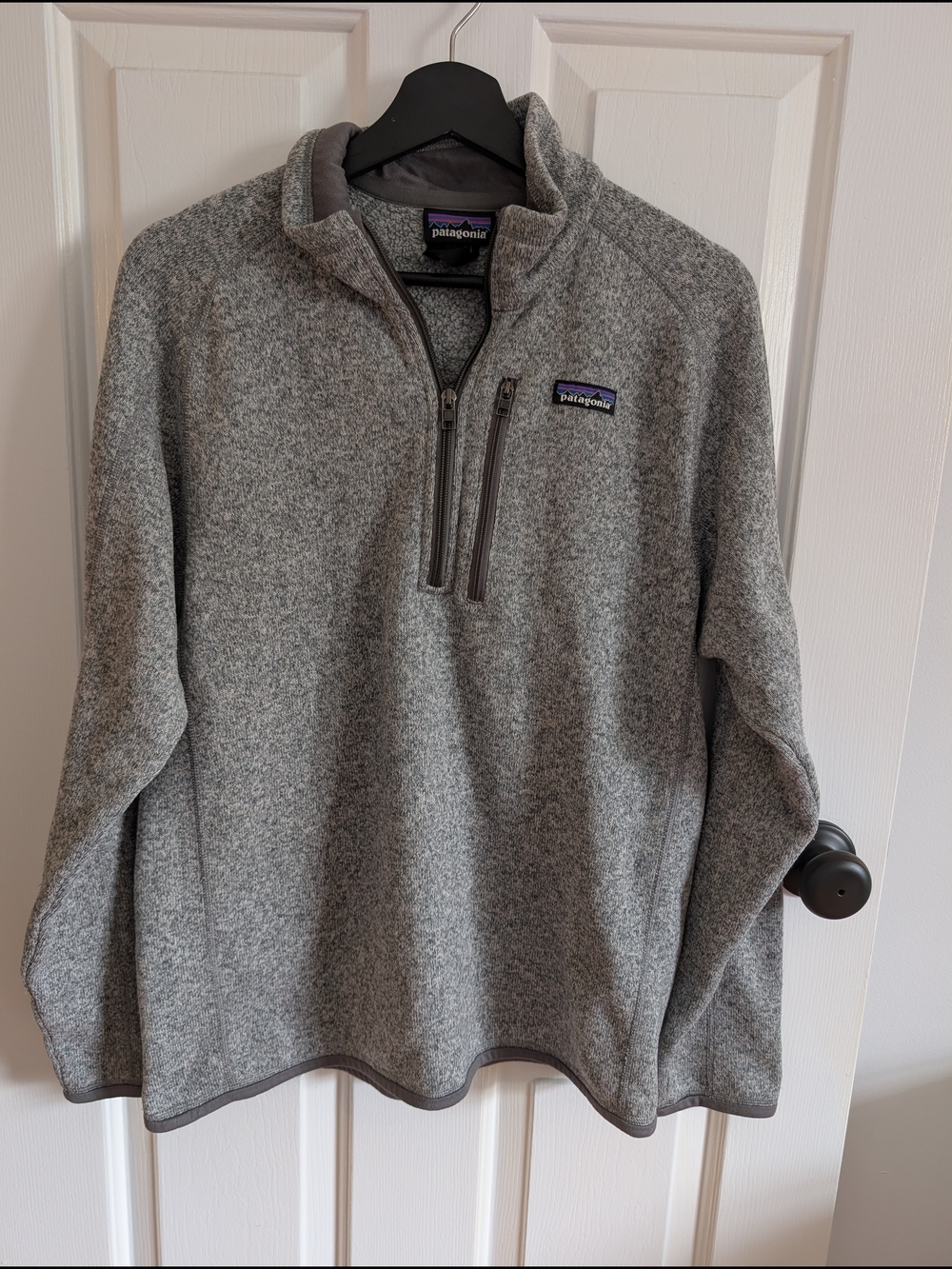 Patagonia Men's Medium Better Sweater 1/4-Zip Fleece Pullover